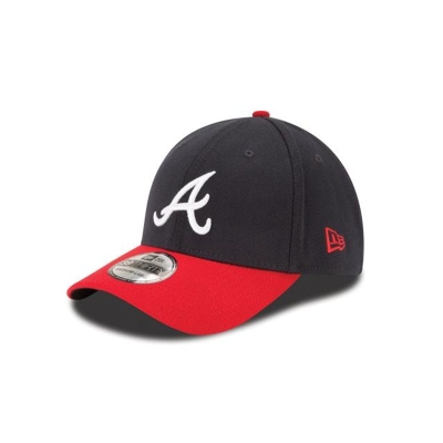 Atlanta Braves Gorra | New Era MLB Team Classic 39thirty Stretch Fit Cap Mexico - Azules